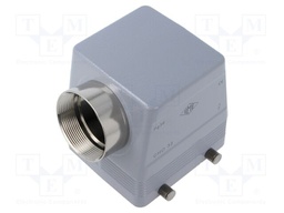 Enclosure: for HDC connectors; C-TYPE; size 77.62; Gland holes: 1