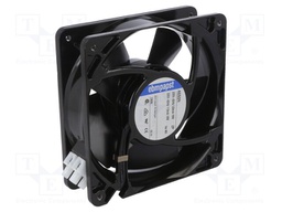 Fan: AC; axial; 230VAC; 119x119x38mm; 157.7m3/h; 46dBA; 2680rpm