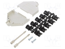 Enclosure: for D-Sub connectors; D-Sub 25pin,D-Sub HD 44pin