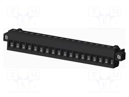 Connector: pluggable terminal block; plug; female; straight; 300V