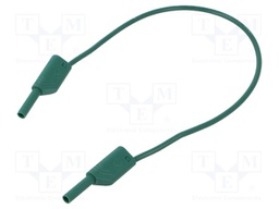 Test lead; 10A; banana plug with axial socket 2mm; Urated: 1kV