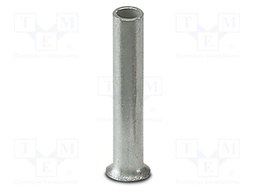 Tip: bootlace ferrule; non-insulated; copper; 0.34mm2; tinned