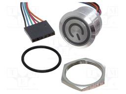 Switch: capacitive; Pos: 2; SPST-NO; 1A/24VDC; OFF-ON; CS; 1000mΩ