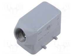 Enclosure: for HDC connectors; C-TYPE; size 57.27; Gland holes: 1