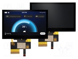 Display: TFT; 4.3"; 480x272; Illumin: LED; 105.5x67.2mm; RGB