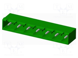 Connector: pluggable terminal block; socket; male; angled 90°