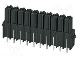 PCB headers, nominal cross section: 1.5 mm2, color: black, n