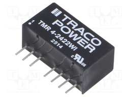 Converter: DC/DC; 4W; Uin: 9÷36V; Uout: 12VDC; Uout2: -12VDC; SIP8