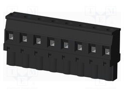 Connector: pluggable terminal block; plug; female; angled 90°
