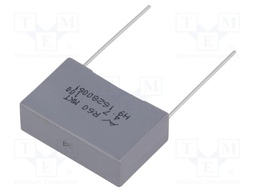 Capacitor: polyester; 4.7uF; 63VAC; 100VDC; Pitch: 22.5mm; ±10%