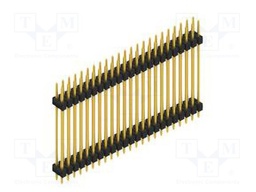 Connector: pin strips; pin header; male; PIN: 46; 2.54mm; THT; 2x23