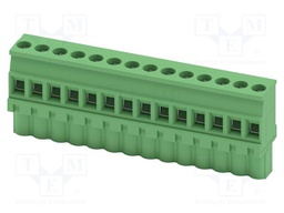 PCB connector, nominal cross section: 2.5 mm?, color: green,