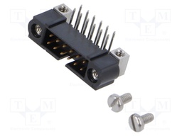 Pin Header, Wire-to-Board, 2 mm, 2 Rows, 12 Contacts, Through Hole, Datamate J-Tek M80 Series