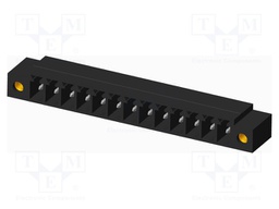 Connector: pluggable terminal block; socket; male; on PCBs