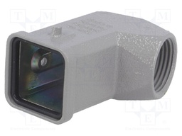 Enclosure: for Han connectors; Han; size 3A; for cable; for latch