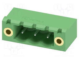 PCB headers, nominal cross section: 2.5 mm?, color: green, n