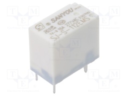 Relay: electromagnetic; SPST-NO; Ucoil: 12VDC; Icontacts max: 16A