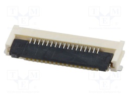 Connector: FFC (FPC); horizontal; PIN: 17; ZIF,bottom contacts