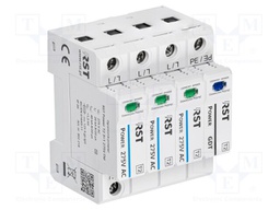 Surge arrester; Type 2,varistor; In 8/20us: 40kA; -40÷70°C; IP20