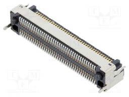 Connector: PCB to PCB; hermaphrodite; PIN: 80; 0.5mm; LSHM; SMT