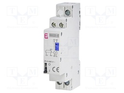 Contactor: 2-pole installation; 25A; 24VAC; SPDT; RBS; No.of mod: 1