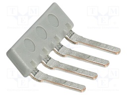 Insertion bridge for plugs featuring a screw connection with