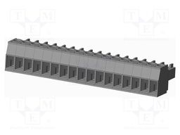 Connector: pluggable terminal block; plug; female; straight; grey