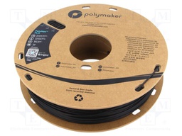 Filament: PLA Tough; 1.75mm; black; 190÷230°C; 750g; PolyMax™