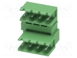 PCB headers, nominal cross section: 2.5 mm?, color: green, n