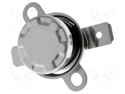 Sensor: thermostat; Output conf: NC; 80°C; 10A; 250VAC