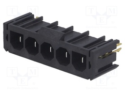 Connector: wire-board; SABRE; socket; male; PIN: 5; tinned; 18A; THT