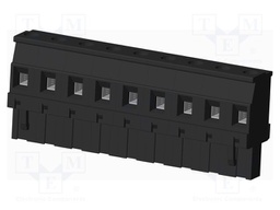 Connector: pluggable terminal block; plug; female; angled 90°