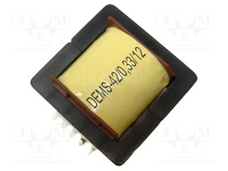 Inductor: wire; THT; 330uH; 12A; 63mΩ; 43x43x36mm; horizontal