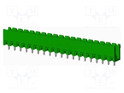 Connector: pluggable terminal block; socket; male; straight; THT