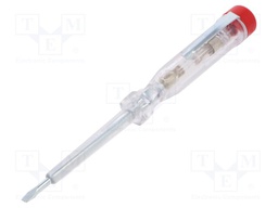 Voltage tester; slot; insulated; SL 3mm; Blade length: 60mm