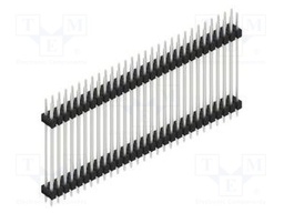 Connector: pin strips; pin header; male; PIN: 58; 2.54mm; THT; 2x29