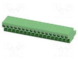 PCB connector, nominal cross section: 2.5 mm?, color: green,