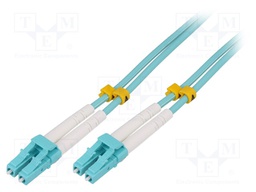 Connector: fiber optic; patchcord; multi mode duplex (MM); male
