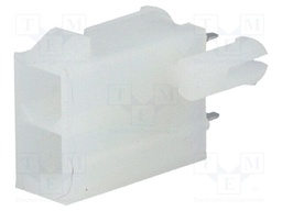 Socket; wire-board; male; MF42; 4.2mm; PIN: 2; THT; PCB snap; 7A