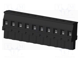 Connector: pluggable terminal block; plug; female; angled 90°
