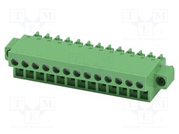 PCB connector, nominal cross section: 1.5 mm?, color: green,