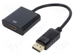 Adapter; DisplayPort 1.1; DisplayPort plug,HDMI socket; 0.1m