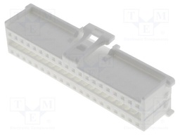 Plug; wire-board; female; MicroClasp; 2mm; PIN: 40; w/o contacts