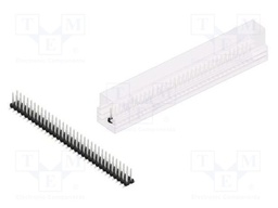 Connector: pin strips; pin header; male; PIN: 66; 2.54mm; SMT; 2x33