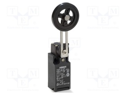 Limit switch; adjustable lever R 25-89mm, rubber rollerØ50mm