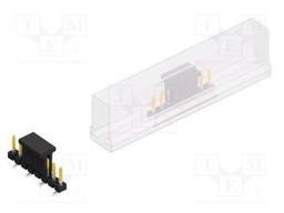 Connector: pin strips; pin header; male; PIN: 8; 2.54mm; SMT; 1x8