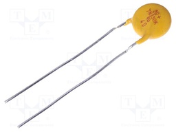 Varistor: metal-oxide; THT; 20VAC; 26VDC; 33V; ±10%; 250A; 1.7J; 20mW