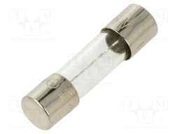 Fuse: fuse; 5A; 125VAC; medium time-lag; glass; 5.2x20mm; holders
