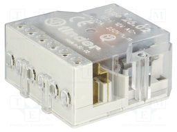 Relay: installation; bistable; NO x2; Ucoil: 12VAC; 10A; -40÷40°C