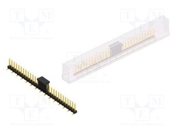 Connector: pin strips; pin header; male; PIN: 29; 2.54mm; SMT; 1x29